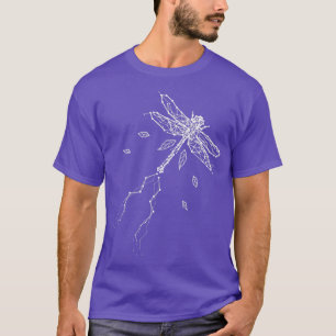 T-shirt Dragonfly Giant d'insectes sauvages
