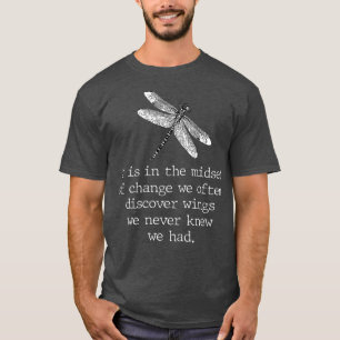 T-shirt Dragonfly shirt for women spiritual faith lovers