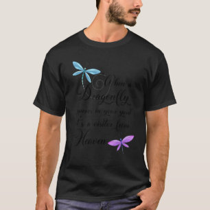 T-shirt Dragonfly Visiteur Du Ciel Citer Dragonflies