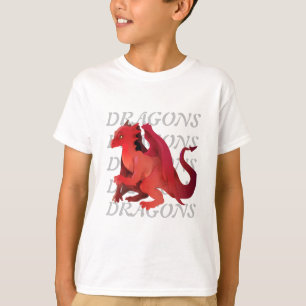 T-shirt Dragons Art
