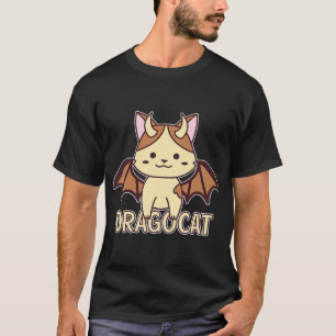 T-shirt Dragons Dragocat Cat Dragon Dragon Slayer Dungeon