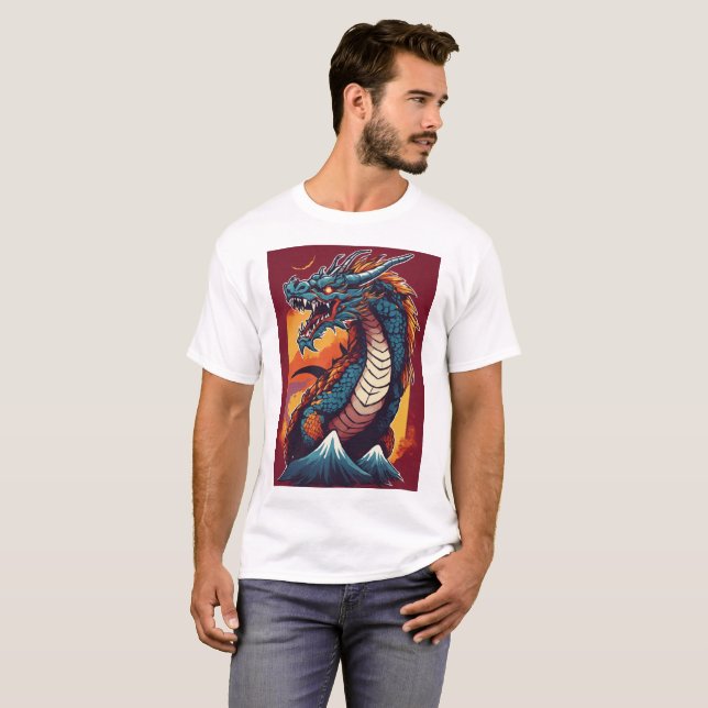 T-shirt Dragons épiques, Threads épiques : Portez la légen (Devant entier)