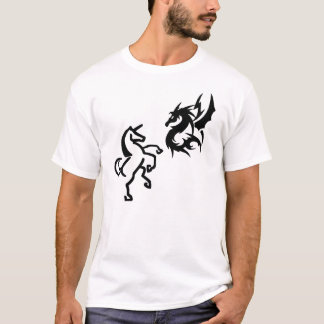 T-shirt Dragons et licornes
