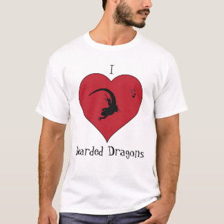 T-shirt Dragons I <3 barbus