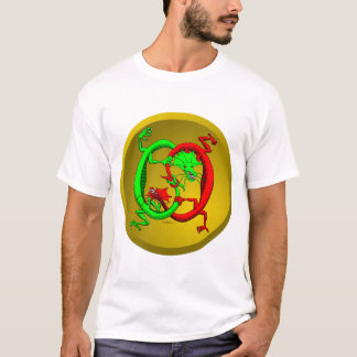 T-shirt Dragons Yin Yang