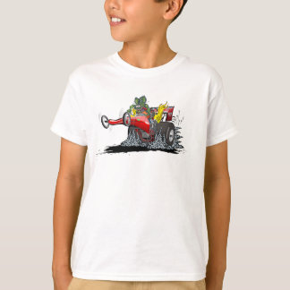 T-shirt Dragster de dessin animé