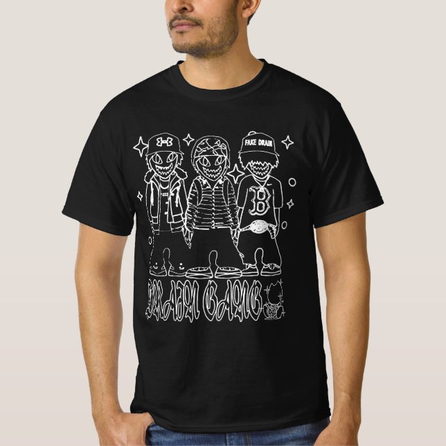 T-shirt " Drain Gang Redlight" (Devant)