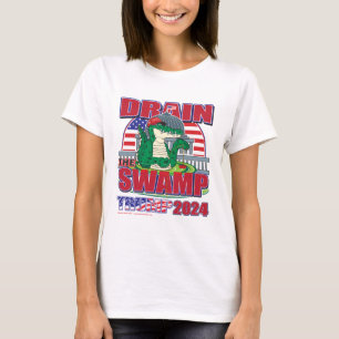 T-shirt Drain-The-Swamp-Trump-2024