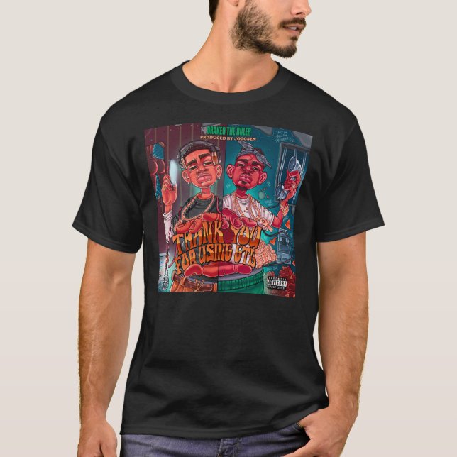 T-shirt Drakeo La Règle   (Devant)