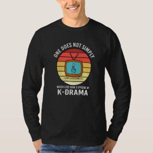 T-shirt Drame coréen Kdrama Cœur de doigt en pause 2