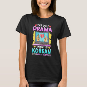 T-shirt Drame coréen pour femmes Kdrama Mode Kdrama mignon