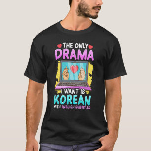T-shirt Drame coréen pour femmes Kdrama Mode Kdrama mignon