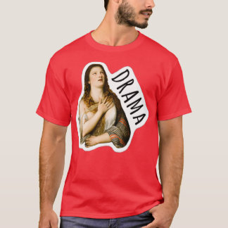 T-shirt drame de réponse de la renaissance