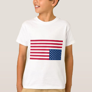 T-shirt Drapeau à l'envers des Etats-Unis (signal de