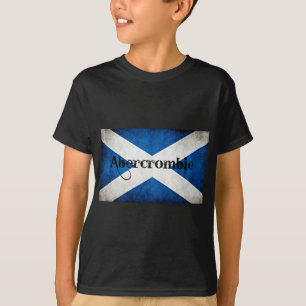 T-shirt Drapeau Abercrombie Grunge