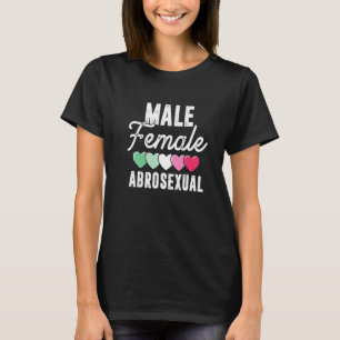 T-shirt Drapeau Abrosexuel Gay pride Mois Queer Lgbt A