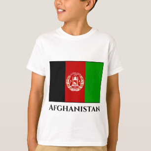 T-shirt Drapeau Afghanistan