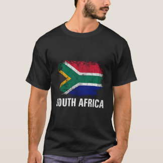 T-shirt Drapeau Afrique du Sud