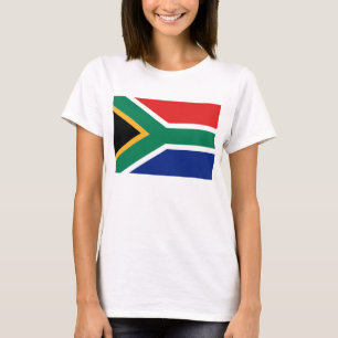 T-Shirt Drapeau Afrique du Sud x Carte