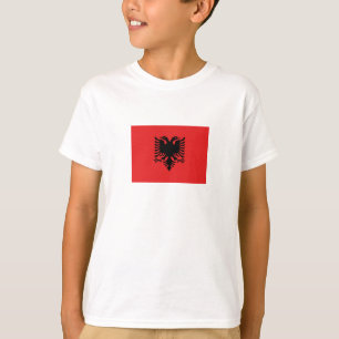 T-shirt Drapeau albanais patriotique