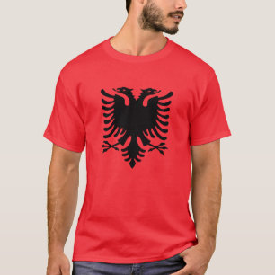 T-shirt Drapeau Albanie