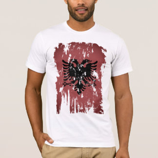 T-shirt Drapeau Albanie