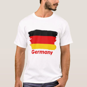 T-shirt Drapeau Allemagne