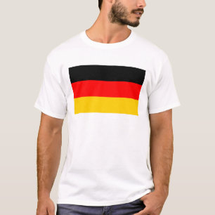 T-shirt Drapeau allemand