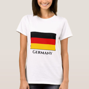 T-shirt Drapeau allemand