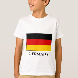 T-shirt Drapeau allemand