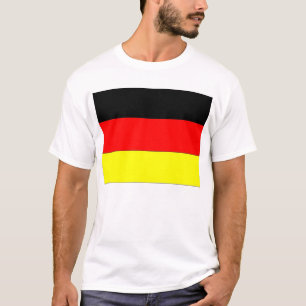 T-shirt Drapeau allemand