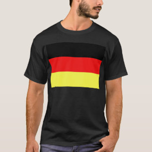 T-shirt Drapeau allemand