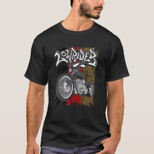 T-shirt Drapeau Allemand Latino Vicla Cholo Motocyclette b