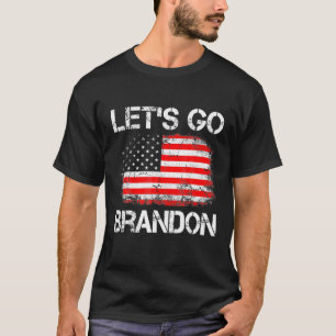 T-shirt Drapeau Allons Brandon Conservateur Anti-Libéral U
