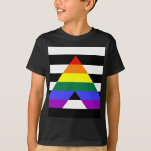 T-shirt Drapeau Ally droit