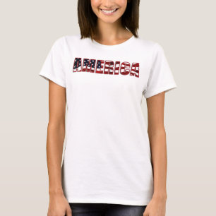 T-shirt Drapeau américain