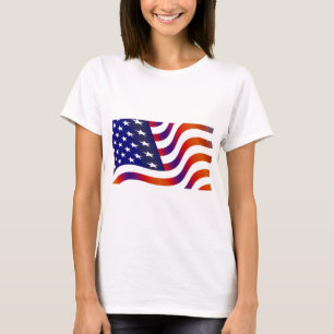 T-shirt Drapeau américain