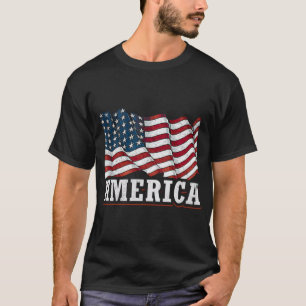 T-shirt Drapeau américain