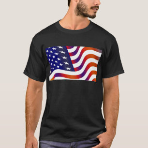 T-shirt Drapeau américain