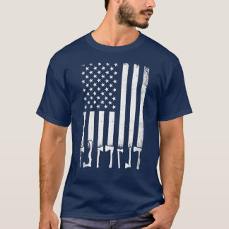 T-shirt drapeau américain