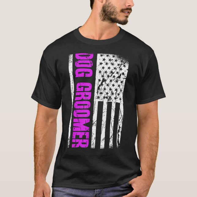 T-shirt Drapeau américain (Devant)