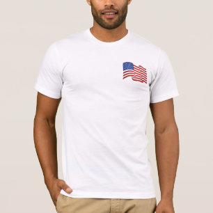 T-shirt Drapeau américain