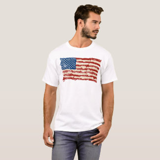 T-shirt Drapeau américain