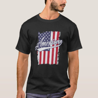 T-shirt Drapeau américain