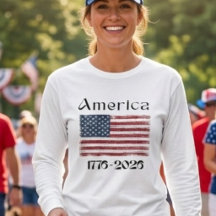 Drapeau américain 1776 à 2026 États-Unis 250 ans A