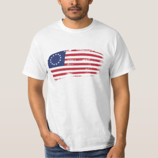 T-shirt Drapeau américain | 1776 patriotique de Betsy Ross