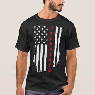 T-shirt Drapeau américain 2024 Merch patriotique