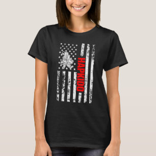 T-shirt Drapeau américain américain Sports Patriotique Hap