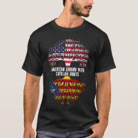 Drapeau américain avec racines catalanes USA