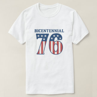 T-shirt Drapeau américain bicentenaire vintage 1776 Patrio